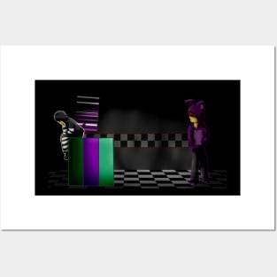 Shadow Bonnie and the Puppet Child Posters and Art